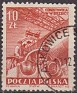Poland - 1952 - Construcción - 10 ZT - Rojo - Polonia, Construction - Scott 550 - Industry Wierzbica - 0
